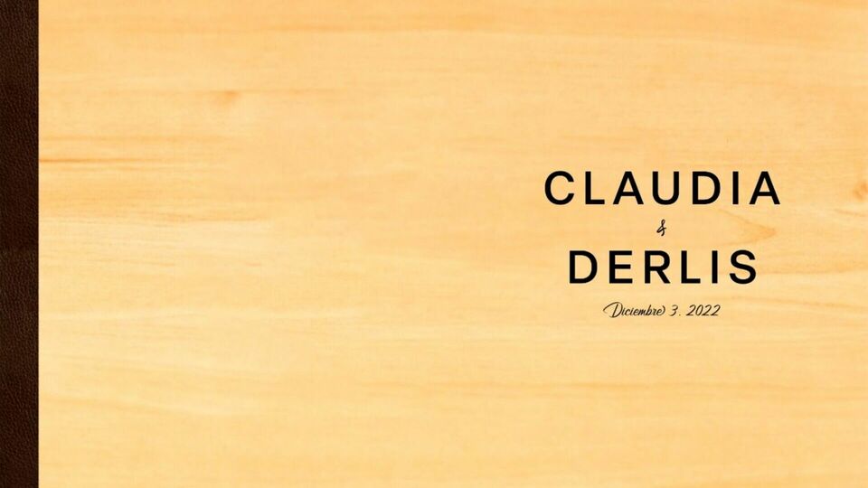 Boda Claudia y Derlis