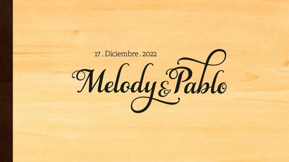 Boda Melody y Pablo