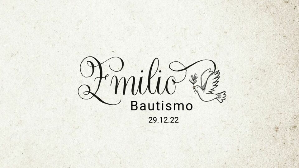 Bautismo de Emilio