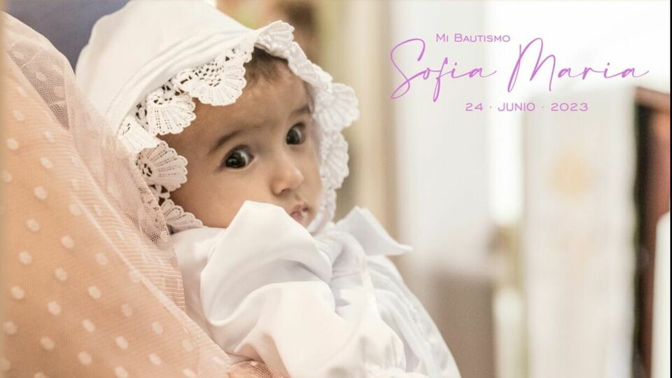 Bautismo de Sofia