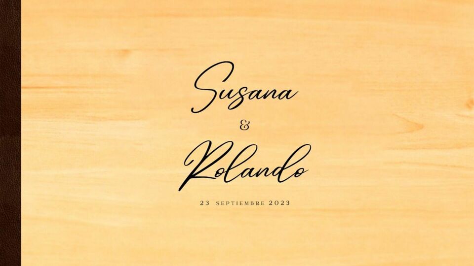 Boda Susi y Rolo