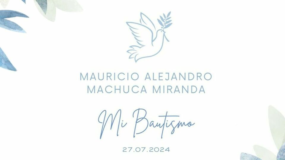 Bautismo de Mauricio