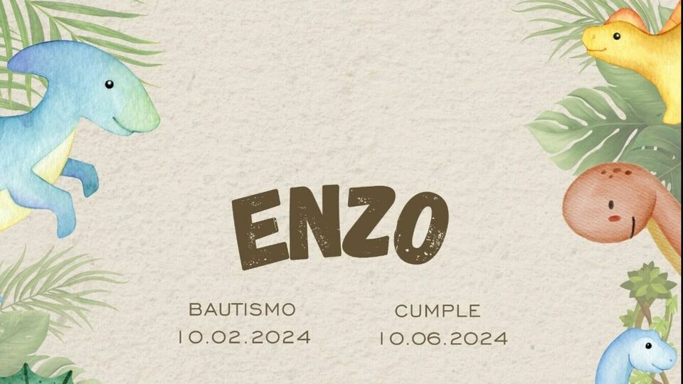 BautiCumple de Enzo