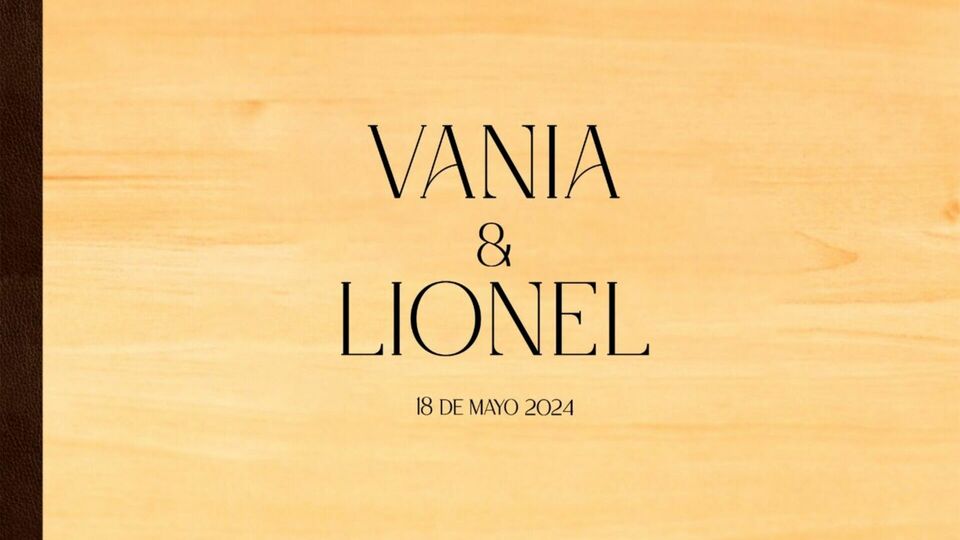 Boda Vania y Lionel