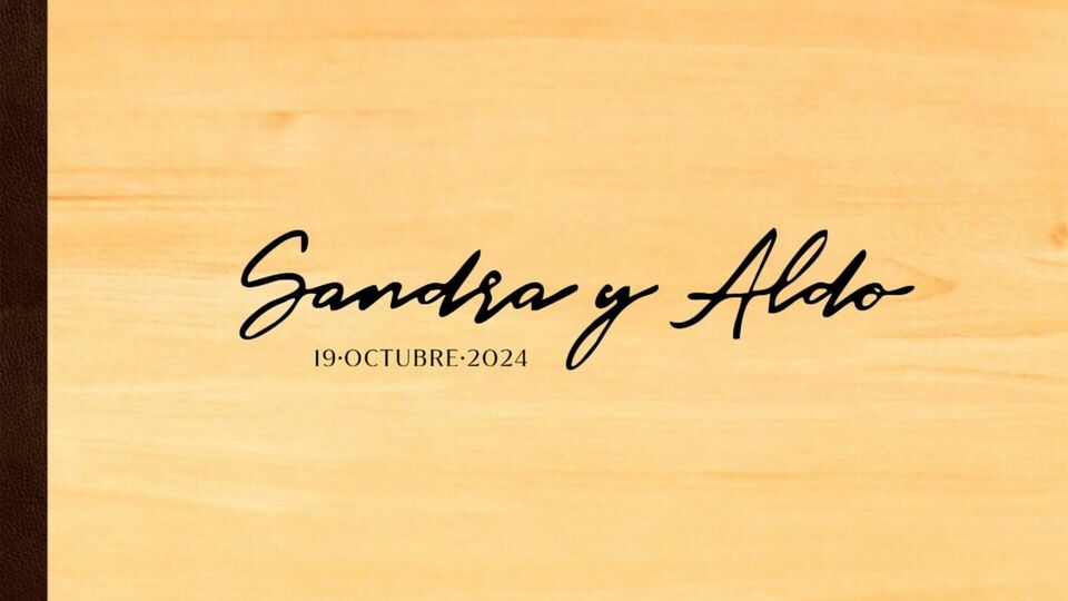 Boda Sandra y Aldo