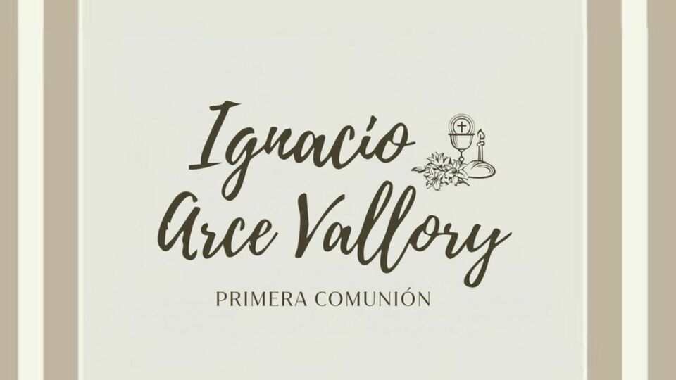 Primera Comunion Nacho