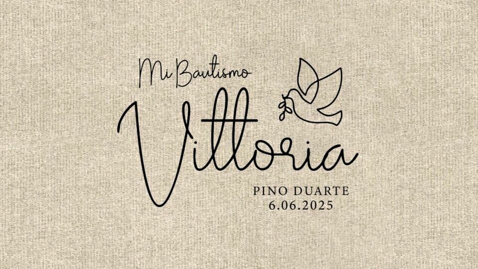 Bautismo de Vittoria