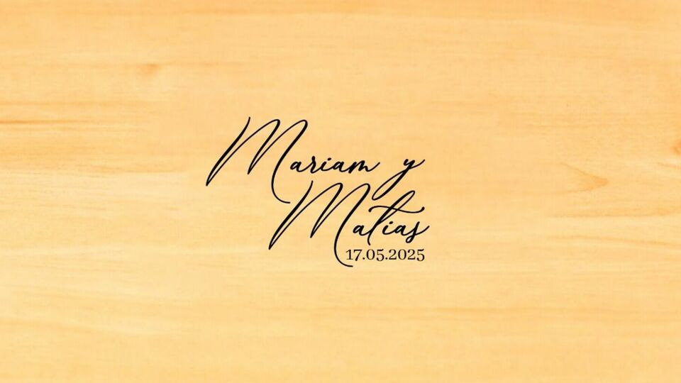 Boda Mariam y Mati
