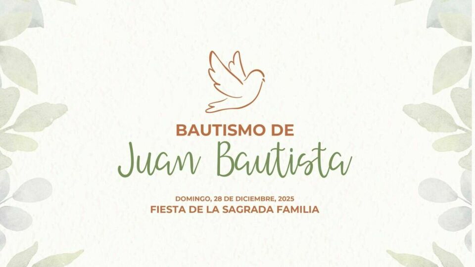 Bautismo de Juan Bautista