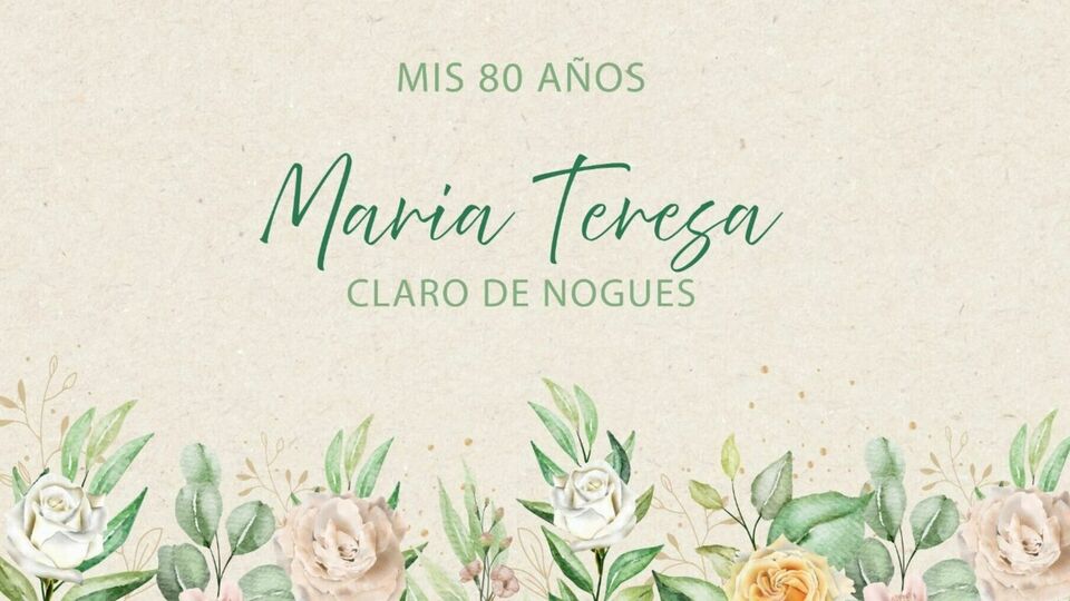Cumple Sra. Teresa