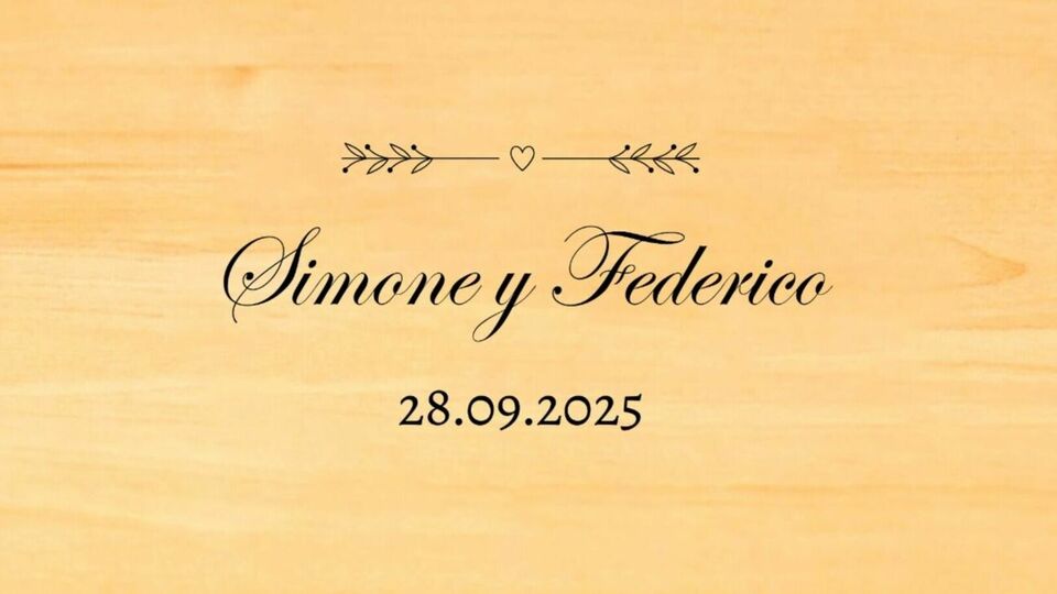 Boda Simone y Fede 