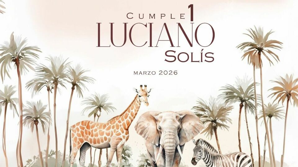Cumple de Luciano Solis 
