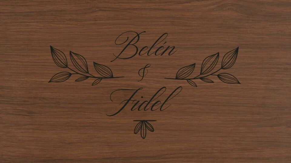 Boda Belen y Fidel
